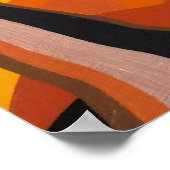 Twee bomen poster (Hoek)