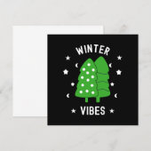 Twee bomen winterse vibes (Voorkant / Achterkant)