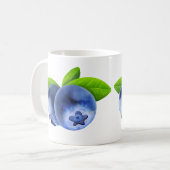 Twee bosbessen koffiemok (Voorkant links)