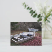 Twee boten briefkaart (Staand voorkant)