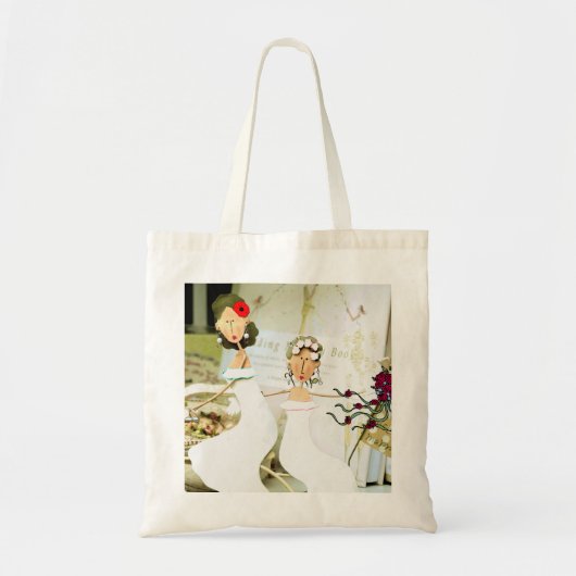 Twee Brides-Canvas tas (Voorkant)