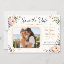 Twee Bruiden Foto Save the Date