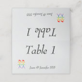 Twee bruiden Rainbow Love (Buitenkant ongevouwen)