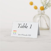 Twee bruiden Rainbow Love (Achterkant)