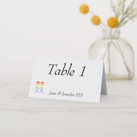 Twee bruiden Rainbow Love (Voorkant)