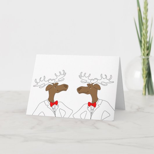 Twee Bucks Jubileumkaart Kaart (Voorkant)