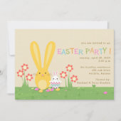 Twee Bunnies Paasfeest Kaart (Voorkant)