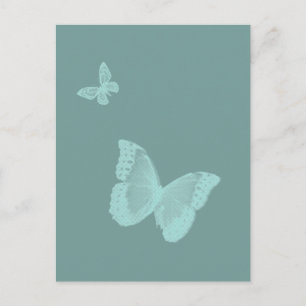 Twee Butterflies Briefkaart