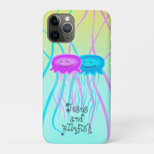 Twee Cartoons kwallen iPhone 11 Pro Hoesje