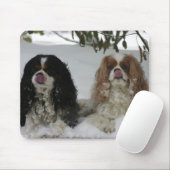 Twee Cavaliers Mousepad Muismat (Met muis)