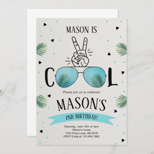 Twee cellen kaart (Voorkant / Achterkant)