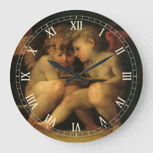 Twee cherubijnen lezen door Rosso Fiorentino, enge Grote Klok