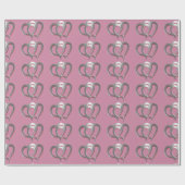 Twee Chrome Hearts Cadeaupapier (Vlak)