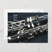 Twee Clarinets Briefkaart (Voorkant / Achterkant)