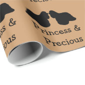 Twee Cocker Spaniels inpakpapier (Rol Hoek)