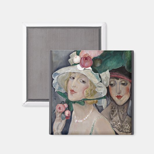 Twee Cocottes met Haten Magneet (Voorkant / Achterkant)