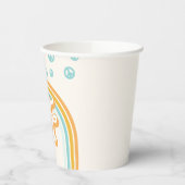 TWEE Cool Retro Boy 2E Verjaardag Papieren Bekers (Links)