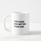 TWEE DADS ZIJN BETER DAN ÉÉN KOFFIEMOK (Links)
