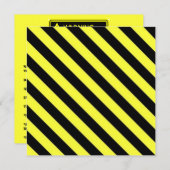 Twee dagen per week, bouw/uitnodiging kaart (Voorkant / Achterkant)