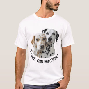 Twee Dalmation Dogs T-shirt