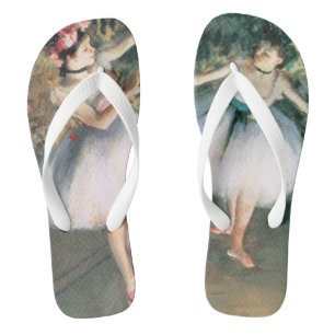 Twee danseressen op het toneel van Edgar Degas, Vi Teenslippers