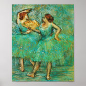 Twee dansers, Degas Art Poster (Voorkant)