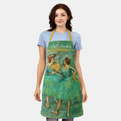 Twee dansers, Degas Art Schort (Gedragen)