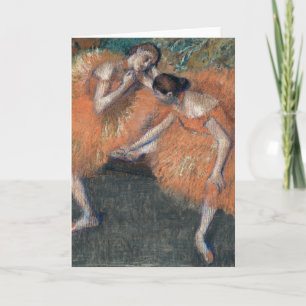 Twee dansers Edgar Degas Kaart