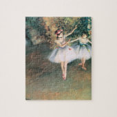 Twee dansers op een podium van Edgar Degas, kunst Legpuzzel (Verticaal)