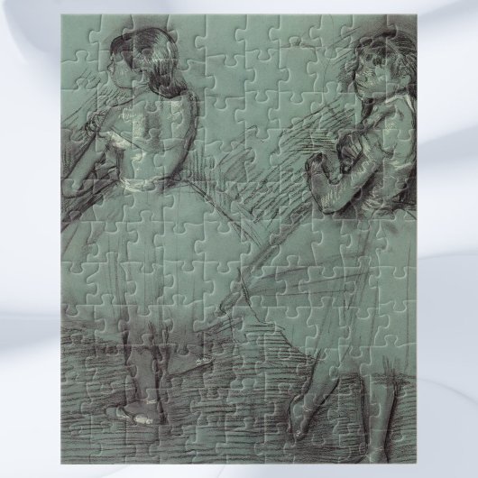 Twee dansers van Edgar Degas, balletkunst Legpuzzel