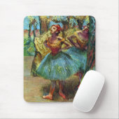 Twee dansers van Edgar Degas, balletkunst Muismat (Met muis)