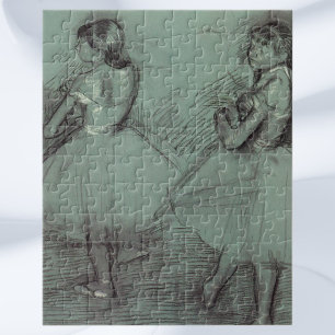 Twee dansers van Edgar Degas, vintage balletkunst Legpuzzel