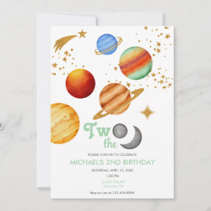 Twee de maan   2e verjaardag van de uitnodiging to