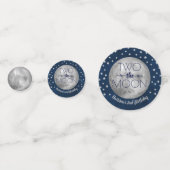 Twee De Maan 2e Verjaardagsfeestfoto Confetti (Voorkanten)