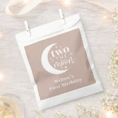 Twee de maan Blush Bedankzakje (Geknipt)