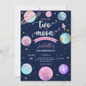 Twee de maan kaart (Voorkant)