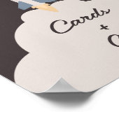 Twee de Maan Kinder Outer Space Kaarten + Cadeaubo Poster (Hoek)