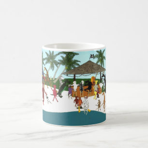 Twee delen Rum Koffiemok