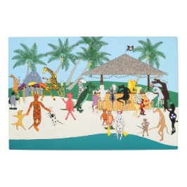 Twee delen Rum Metal Print