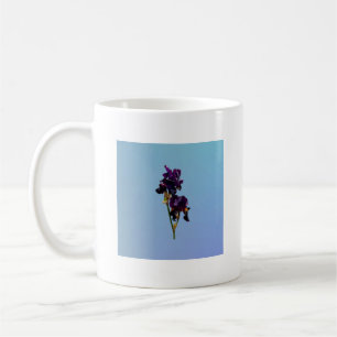 Twee donkere Paarse Irises Coffee-Mok Koffiemok