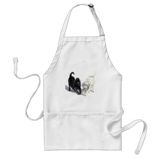 Twee Doodles Apron Standaard Schort