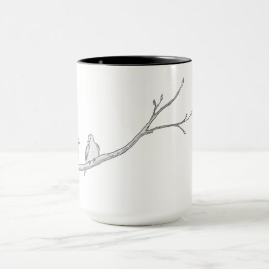 Twee Doves mok (Midden)