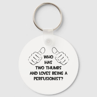 Twee duimen ... Perfusionist Sleutelhanger