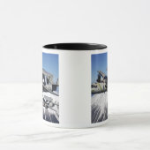 Twee E-2C Hawkeyes voeren een vlucht uit Mok (Midden)