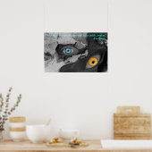 Twee e-mails Art Jung Quote voor multimedia Poster (Keuken)