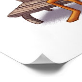 Twee eekhoorns poster (Hoek)