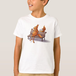 Twee eekhoorns t-shirt