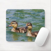 twee eenden mousepad muismat (Met muis)