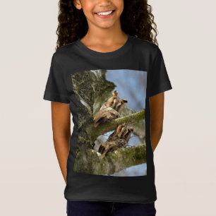 Twee Eigenaars in de Bossen, vogels, wilde dieren T-shirt
