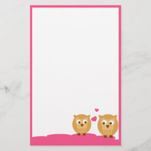 Twee Eigenaars in Liefde Briefpapier